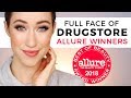 Full Face Using Allure Drugstore Winners 😱