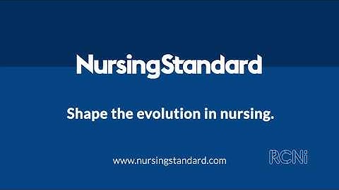Your new Nursing Standard