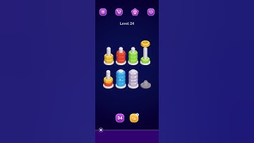 Nut Sort Level 24 Walkthrough | Nuts Sort Level 24