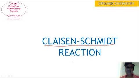 CLAISEN SCHMIDT REACTION