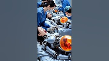 Future of AI: Robots Giving Birth in Hospitals? 🏥👶 #robots #robot #ai