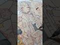 【透明水彩】大きい絵だから一人ずつ描くよ【3/4人目】