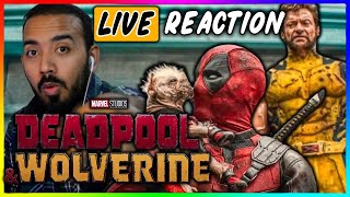 DEADPOOL & WOLVERINE TRAILER REACTION | Trailer 2 Reaction! | Marvel Studios | X-men #reaction