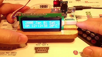 Arduino Infrared radiation adjustable clock. （赤外線リモコンを使って時刻合わせをする時計の組み立て動画）