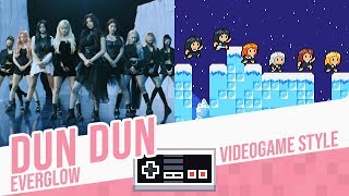 DUN DUN, EVERGLOW -  Videogame Style chords