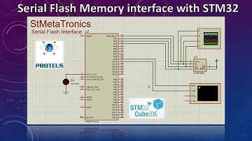 Serial Flash (SPI) Memory Interface with STM32 | STM32 Microcontroller project | SPI Protocol