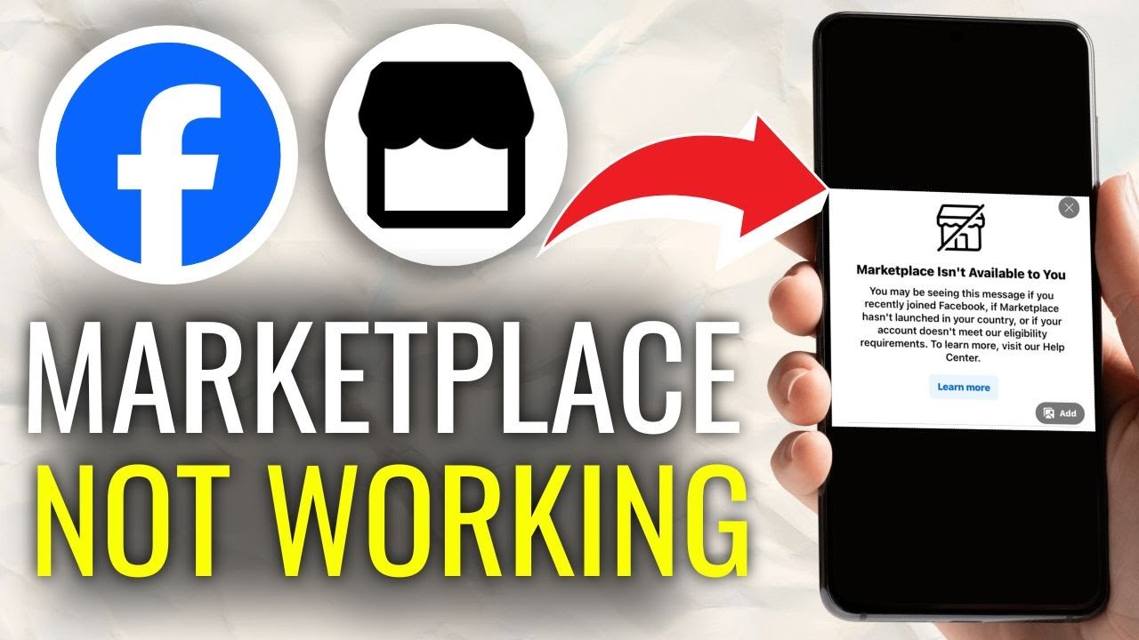 How to Fix Facebook Marketplace Not Working iOS/Android - Full Guide ...
