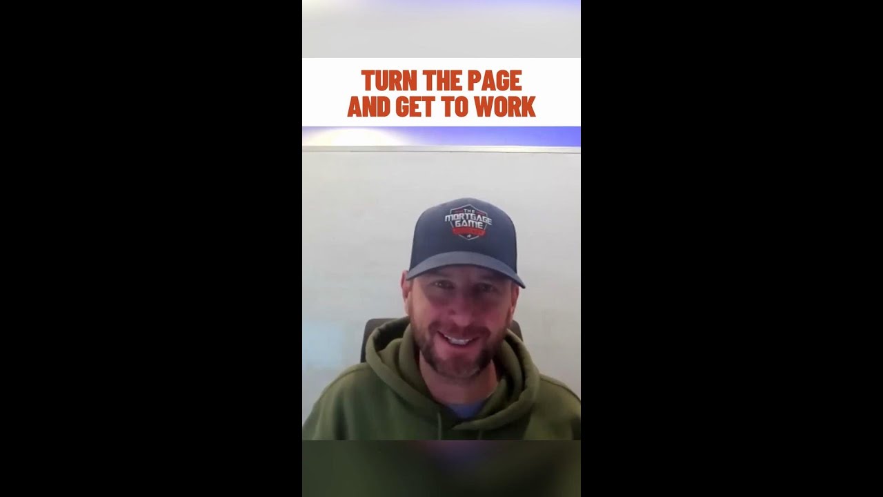 Turn The Page And Get To Work