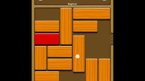Unblock me free solutions beginner level 50 ( android and ios app solutions all levels )