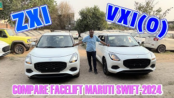 COMPARE NEW SWIFT VXI(O) vs ZXI Kounsi Best Hai Features & Price ko Dekhte Hue ? Watch Before Buying