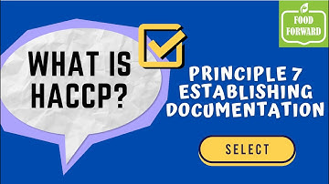 Food Safety 101 | HACCP Principle 7 Explained | Establishing Documentation