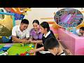 Song takes his daughter out with his wife and creates beautiful memories for her.