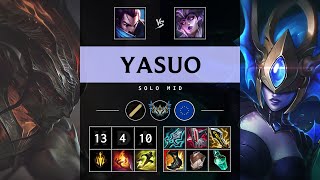 Yasuo Mid vs Syndra - EUW Challenger Patch 25.20