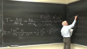 Lecture of March 20, 2019: Quantum Field Theory II at UNM by Kevin Cahill