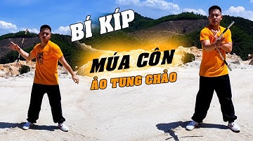 Hướng dẫn múa côn nhị khúc xoay ra trước sau | Vinkungfu