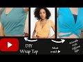 ✅💥DIY Crop Wrap Top || Very Easy to Make💯😍 || It&#39;s time to make something for yourself ||🕉❤