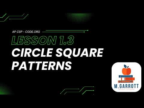 Unit 1 Lesson 3 – Code.org CS Principles