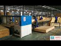 Full automatic plywood making machine production line