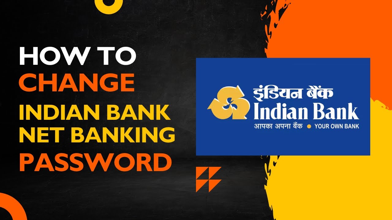 How to Change Indian Bank Net Banking Password - YouTube
