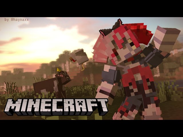 【MINECRAFT】HANGIN IN THE SERVER!! LET'S TRY TO BUILD STUFFS!!【Hololive Indonesia 2nd Gen】のサムネイル