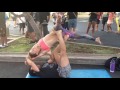 Acro yoga with james onnikian on maui