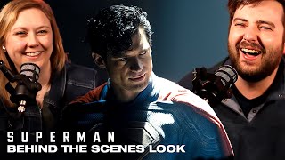 SUPERMAN (2025) | Behind The Scenes Look REACTION! | Superman Day