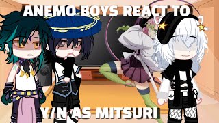 anemo boys react to y/n as mitsuri