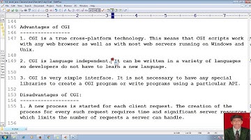 6 What is difference between SERVLET and CGI? | Adv Java Servlet programming Tutorial |advance java