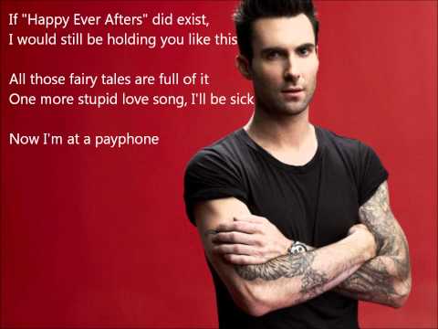 Maroon 5 - Payphone CLEAN NO RAP (Lyrics) | Payphone CLEAN Without Wiz Khalifa