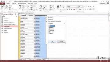 Query unrelated data sources