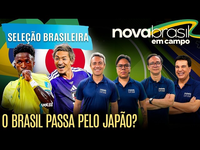 AO VIVO - O BRASIL É FAVORITO CONTRA O JAPÃO? O JAPÃO PODE ELIMINAR O BRASIL DA COPA?