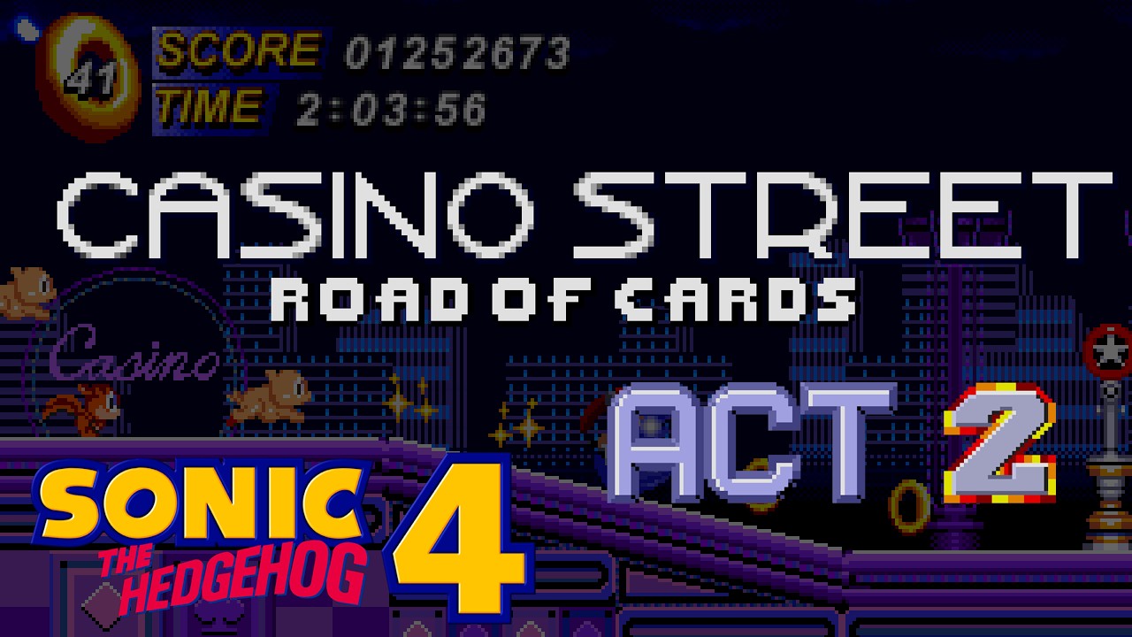 Sonic The Hedgehog 4 - Casino Street Zone Act 2 (SEGA 32X Remix)