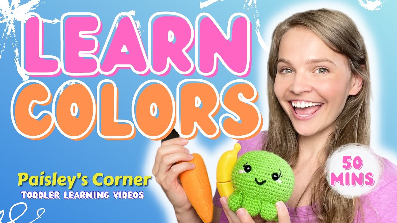 Learn Colors for Toddlers - Miss Lily, Best Toddler Learning Video