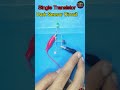 Amazing Circuit Using ✌️+☝️ components Only, LDR dark Sensor Circuit, #youtubeshorts, #shortsfeed
