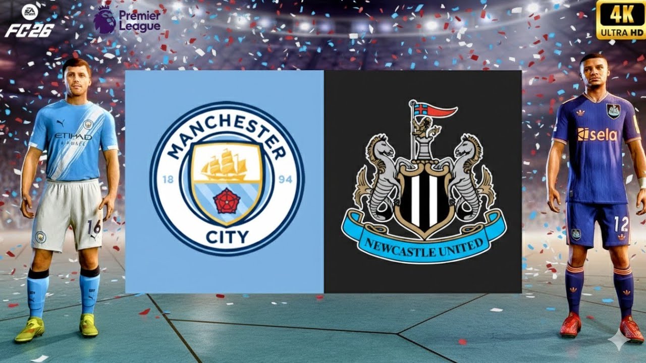 Manchester City vs Newcastle United | FC 26 Premier League 2026 | PC Gameplay