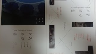 女が眠る時 (2016) 映画チラシ ビートたけし 西島秀俊 忽那汐里