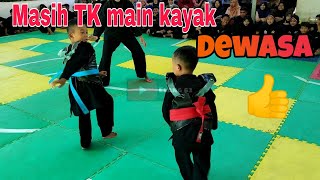 Pencak silat paud putra Kategori Usia Dini, Pra remaja dan Remaja|| menit akhir kelas 100 kg