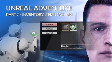 Unreal Adventure - Part 7 (Stacking Inventory Items)