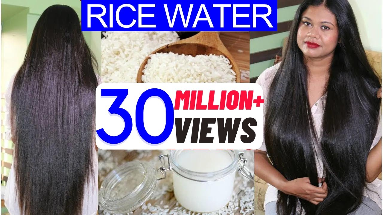 Homemade RICE MILK Mask for Strong & Shiny Hair | Rice Water For Hair |  Sushmita's Diaries - YouTube