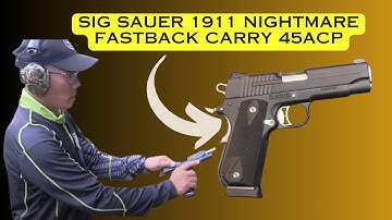 Cover Image for Sig Sauer 1911 Nightmare Fastback Carry 45ACP