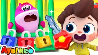 Download Lagu Neo dan Petualangan Besar Hiu Berwarna 🦈🌈| Lagu Anak-anak | Ayo！Neo | Yes！Neo Bahasa Indonesia MP3