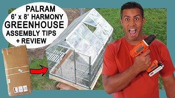 New Greenhouse From Costco! Must-See Review and Assembly Tips (CANOPIA by Palram) #Review