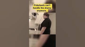 Pokelawls can’t handle the drama anymore.. #shorts #twitch #stream #clips #poke #pokelawls