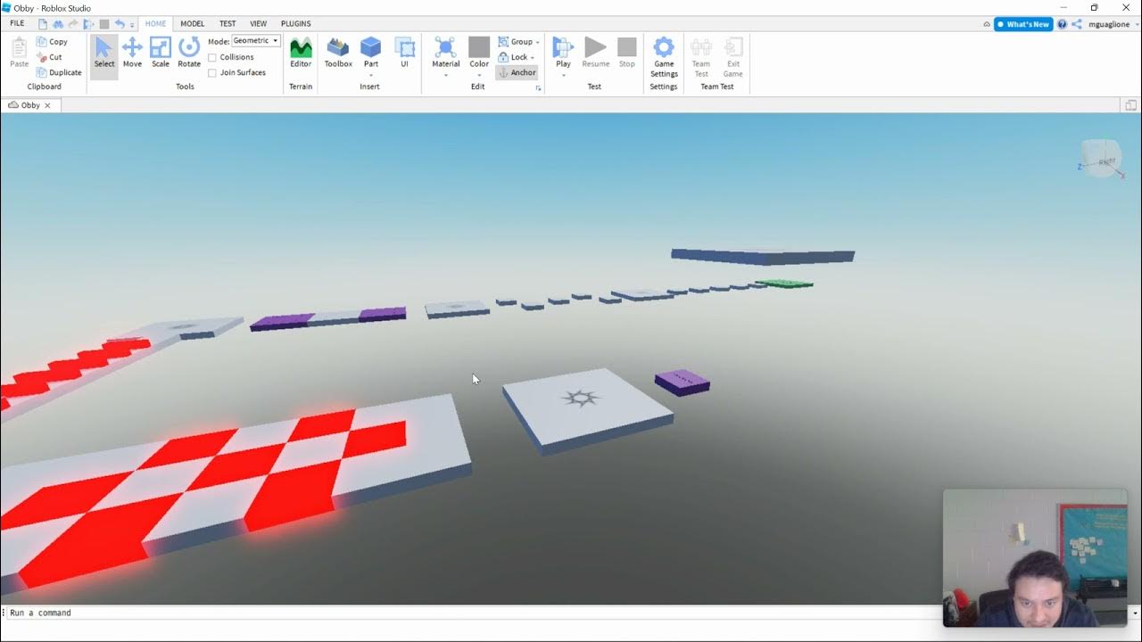 Roblox Studio Duplicating Parts for Obby - YouTube