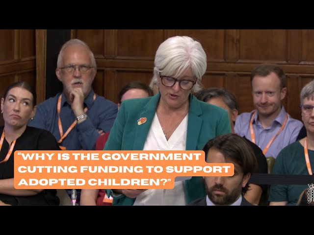 Watch my call for the government to do more to protect vulnerable, adopted children