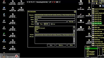 Zybex By Adam Gilmore SONGS 1 & 2 & & 3 & 4 POKEY CHIP MUSIC ATARI 8BIT XL XE 400 800 600 .sap