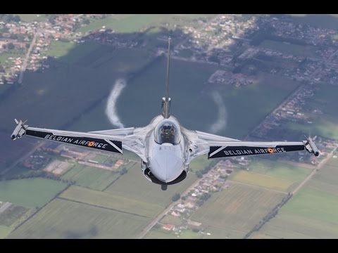 Amazing Footage of the Belgian Air Force's F-16s!