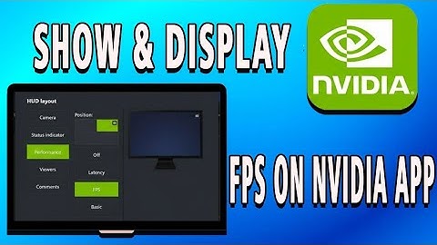 How To Show & Display FPS on NVIDIA App (full guide)