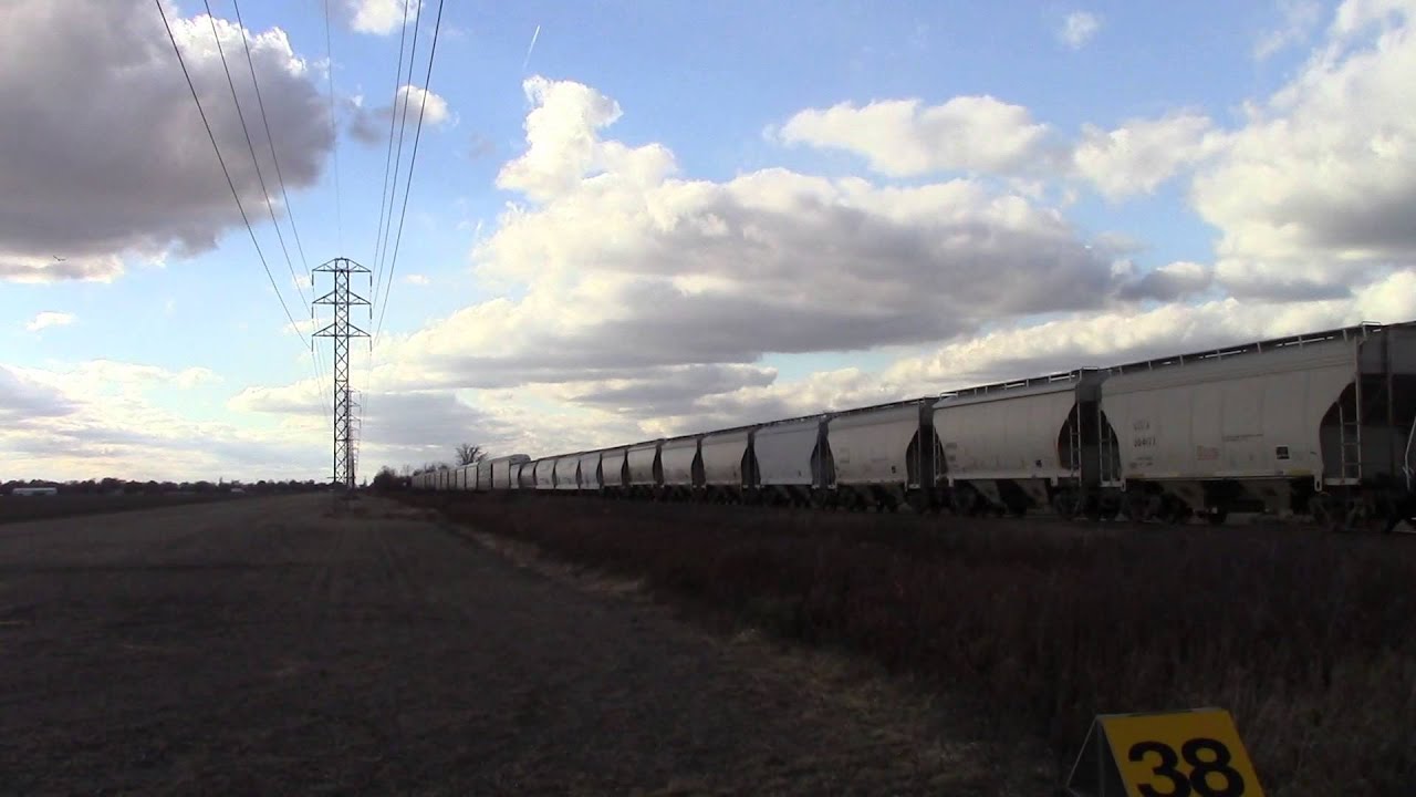 CP 240 with a CP GP40 at Wallace Line in Lakeshore, ON.