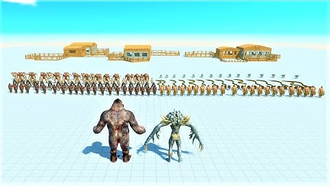 Goro and scourge vs weakest army similar price animal revolt battle simulator